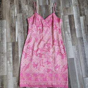 Muse Pink Silk Slip Dress Size 6